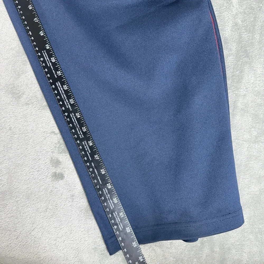 NIKE Team New Jersey Nets Y2K Vintage NBA Warm Up Pants XXL Snap Button Ankle